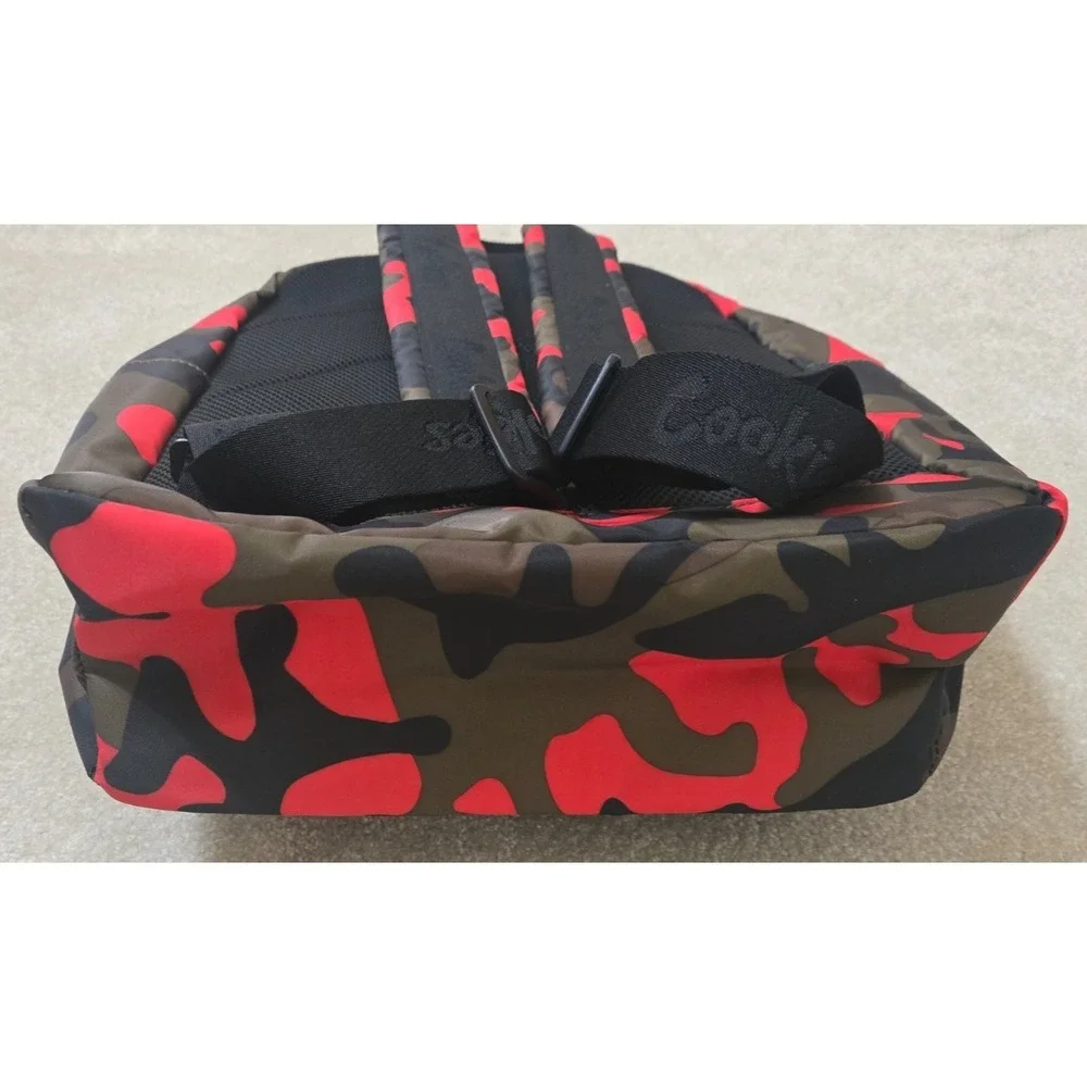 COOKIES Canvas Smell Proof Orion Backpack 22.8L – Large Red Camo NWOT
